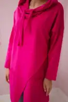 Oversize tunika su voku priekyje - spalvų pasirinkimas