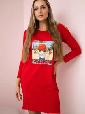 Suknelė su aplikacija Honey Girl - spalvų pasirinkimas