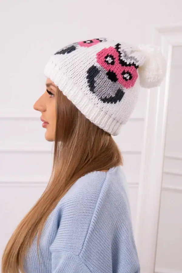 Moteriška kepurė Owl - spalvų pasirinkimas