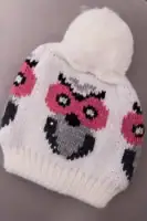 Moteriška kepurė Owl - spalvų pasirinkimas