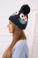 Moteriška kepurė Owl - spalvų pasirinkimas