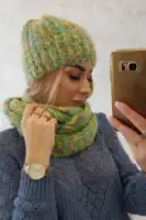 Kepurės ir šaliko rinkinys Anita