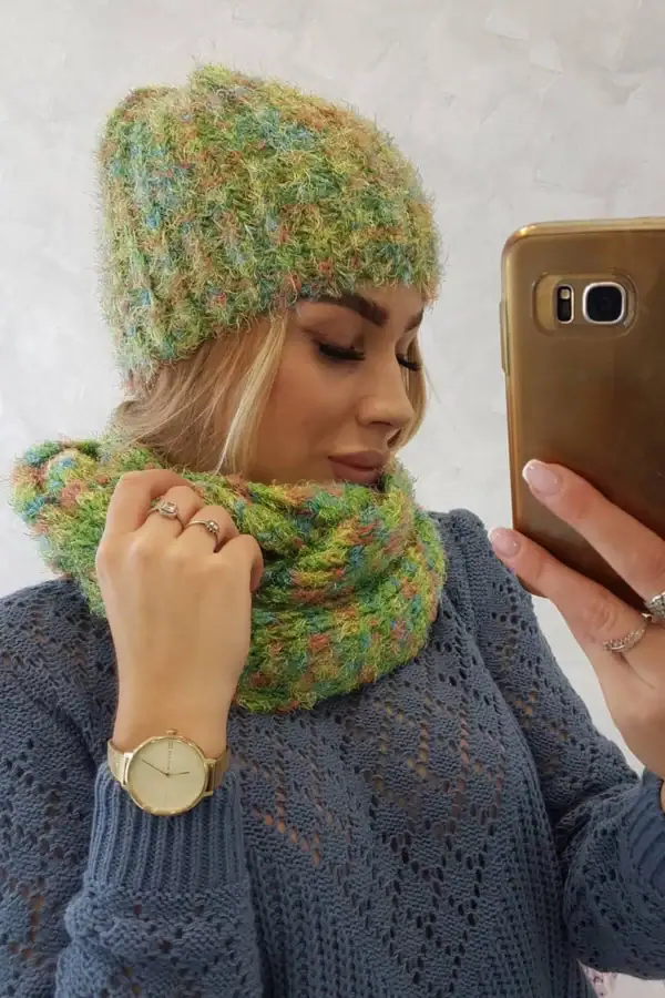 Kepurės ir šaliko rinkinys Anita