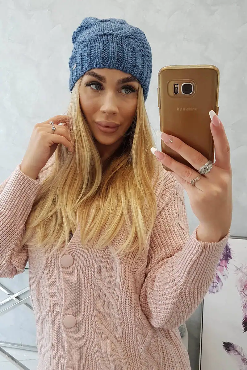 Vilnonė kepurė Karolina - spalvų pasirinkimas