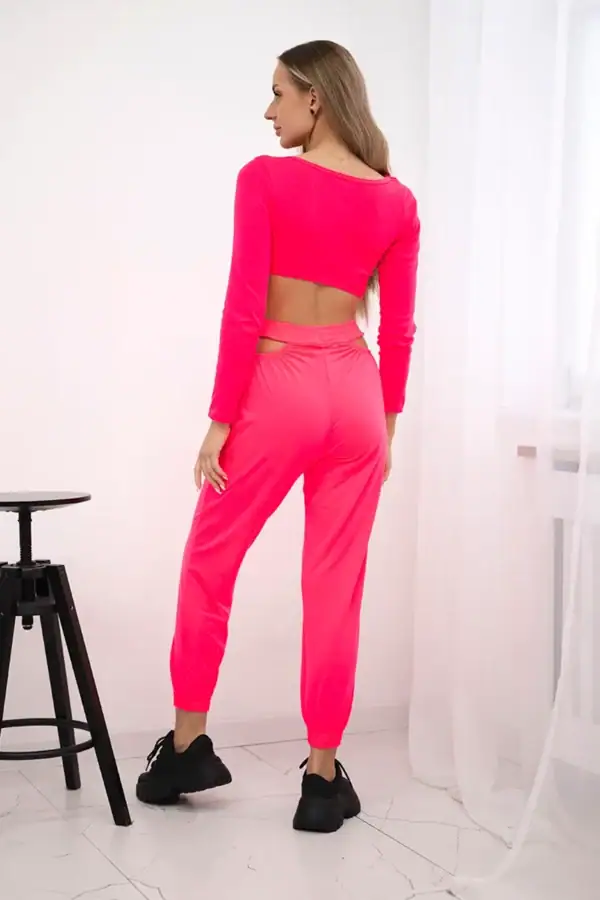 Palaidinės ilgomis rankovėmis ir kelnių komplektas - spalvų pasirinkimas