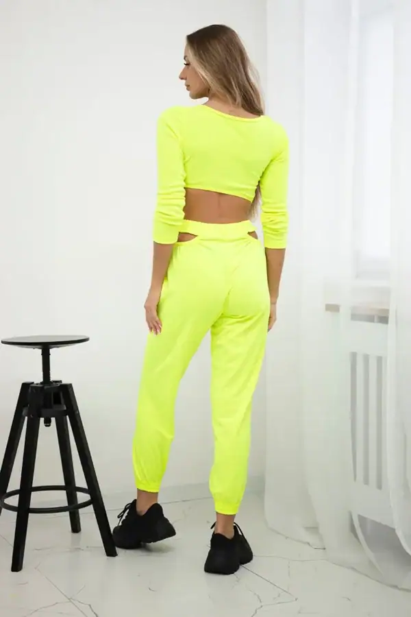 Palaidinės ilgomis rankovėmis ir kelnių komplektas - spalvų pasirinkimas