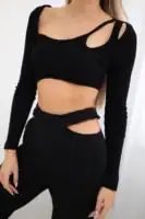 Palaidinės ilgomis rankovėmis ir kelnių komplektas - spalvų pasirinkimas