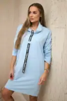 Suknelė su dekoratyvine juostele - spalvų pasirinkimas