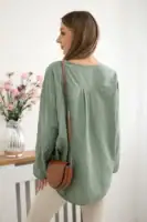 Siuvinėta marškinių tipo palaidinė - spalvų pasirinkimas