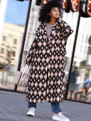 Smėlio spalvos paltas Lumi – Miss City