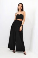 Juodos spalvos kelnės Loreen – Miss City