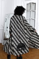 Juodos spalvos paltas Lumi – Miss City