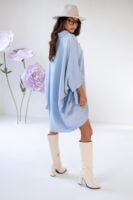 Mėlyna suknelė Kimono – Miss City