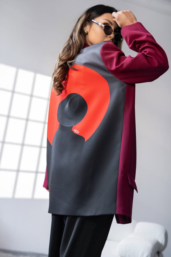 Sodrios rožinės spalvos palaidinė Kimono – Miss City