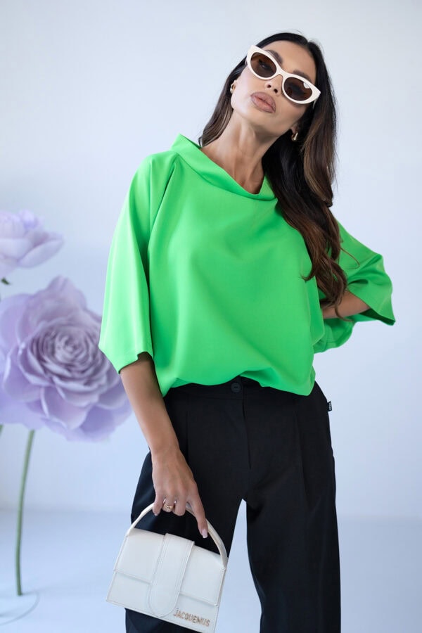 Žalios spalvos marškinėliai Kimono – Miss City