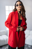 Raudonas švarkelis Different Person – Miss City