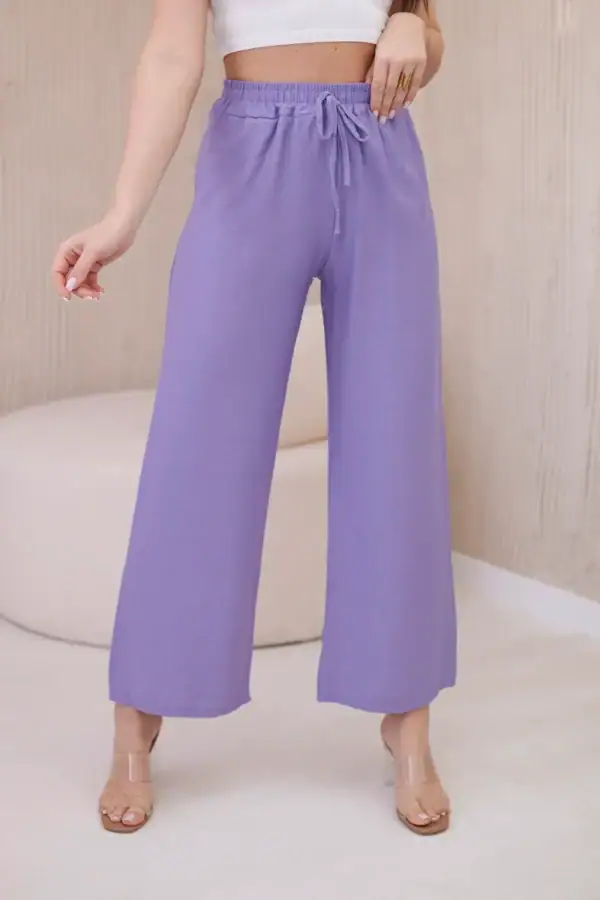 Palčios viskozės kelnės - spalvų pasirinkimas