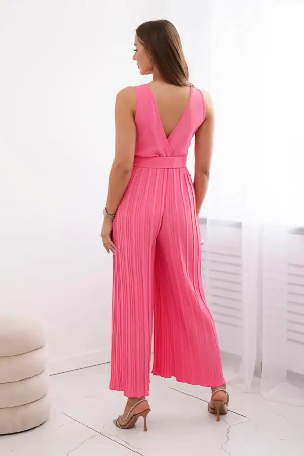 Plisuotas viskozės kombinezonas - spalvų pasirinkimas