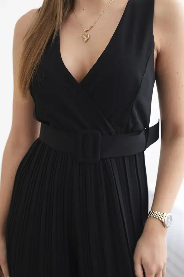 Plisuotas viskozės kombinezonas - spalvų pasirinkimas