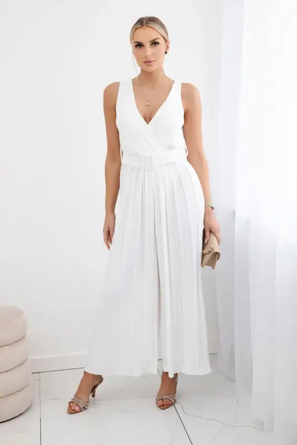 Plisuotas viskozės kombinezonas - spalvų pasirinkimas