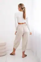 Plačios kelnės su kišenėmis - spalvų pasirinkimas