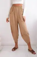 Plačios kelnės su kišenėmis - spalvų pasirinkimas