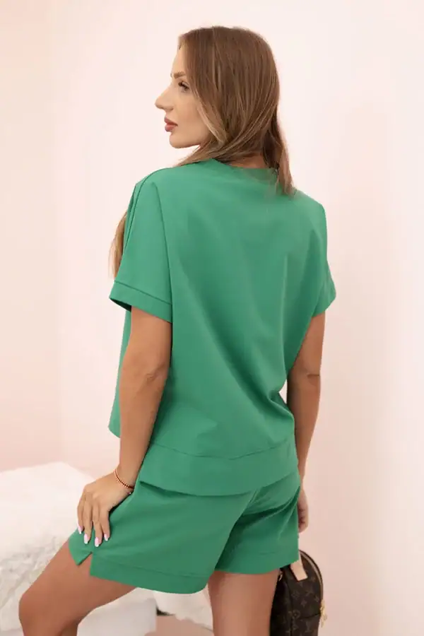 Punto komplektas trumpomis rankovėmis - spalvų pasirinkimas