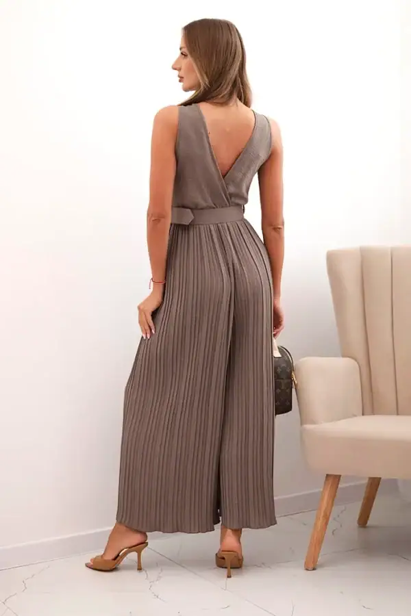 Plisuotas viskozės kombinezonas - spalvų pasirinkimas