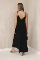 Muslino suknelė su petnešėlėmis - spalvų pasirinkimas