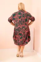 Plus Size viskozinė suknelė - spalvų pasirinkimas