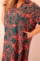 Plus Size viskozinė suknelė - spalvų pasirinkimas
